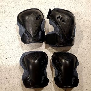 Rollerblade wrist guards, knee pads and elbow pads